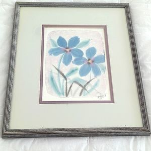 Watercolor framed